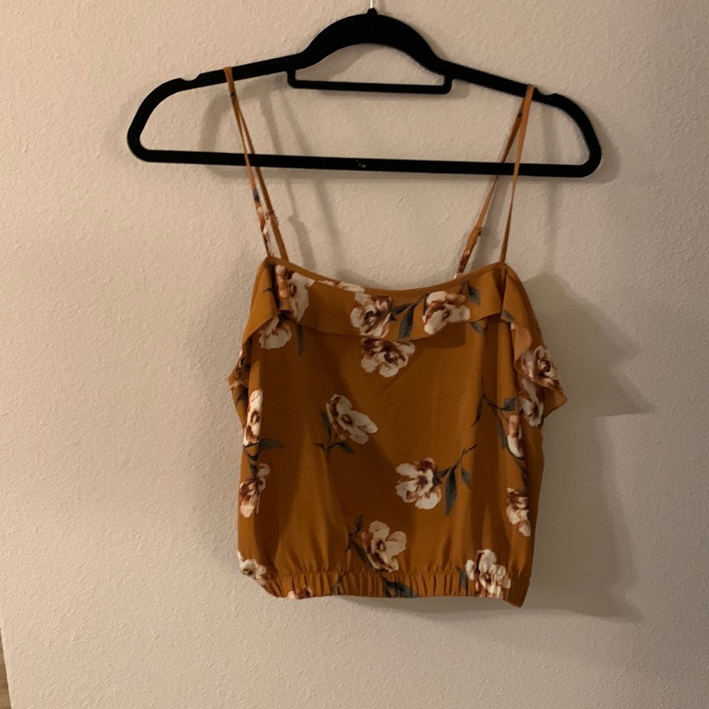Crop top silky top